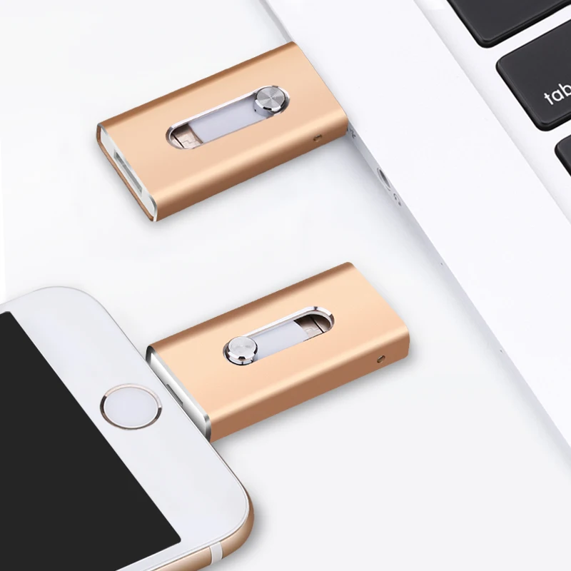 iStore Pro™ – 4-in-1 USB Stick voor iPhone & Android