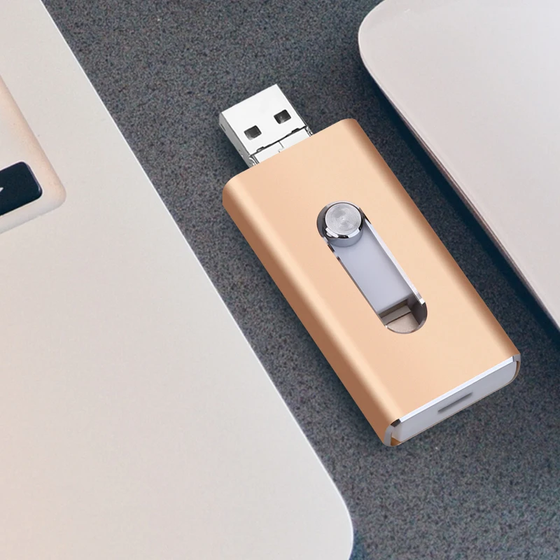 iStore Pro™ – 4-in-1 USB Stick voor iPhone & Android