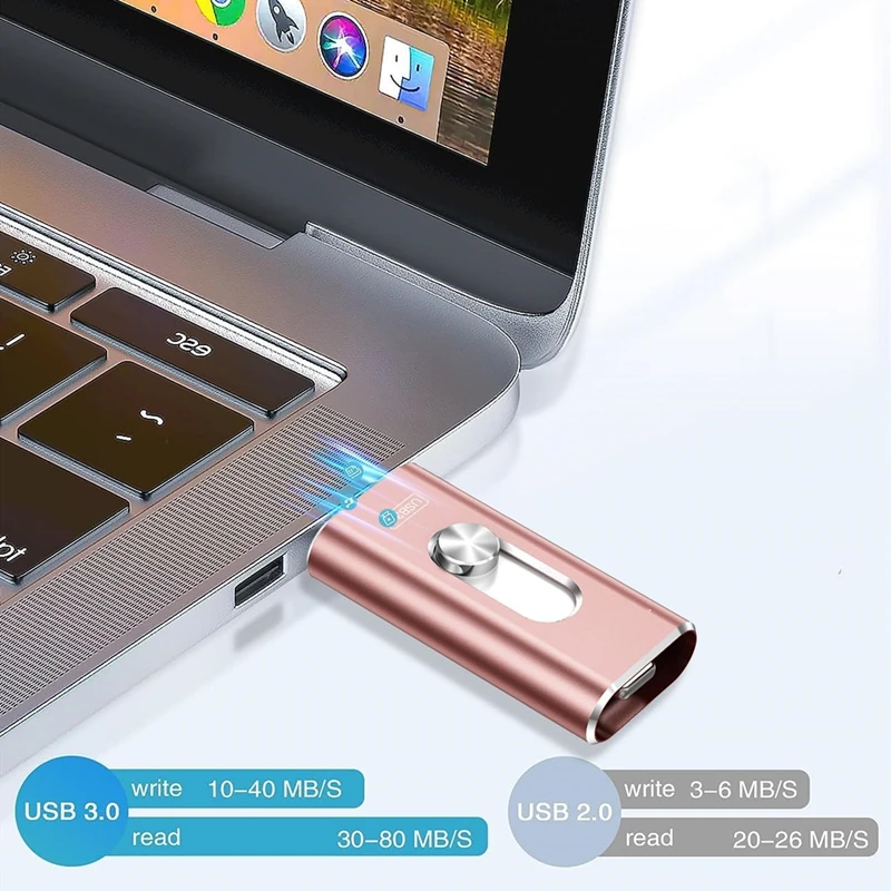 iStore Pro™ – 4-in-1 USB Stick voor iPhone & Android
