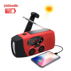 Noodradio Met Handcrank En Zonne-energie