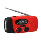 Noodradio Met Handcrank En Zonne-energie
