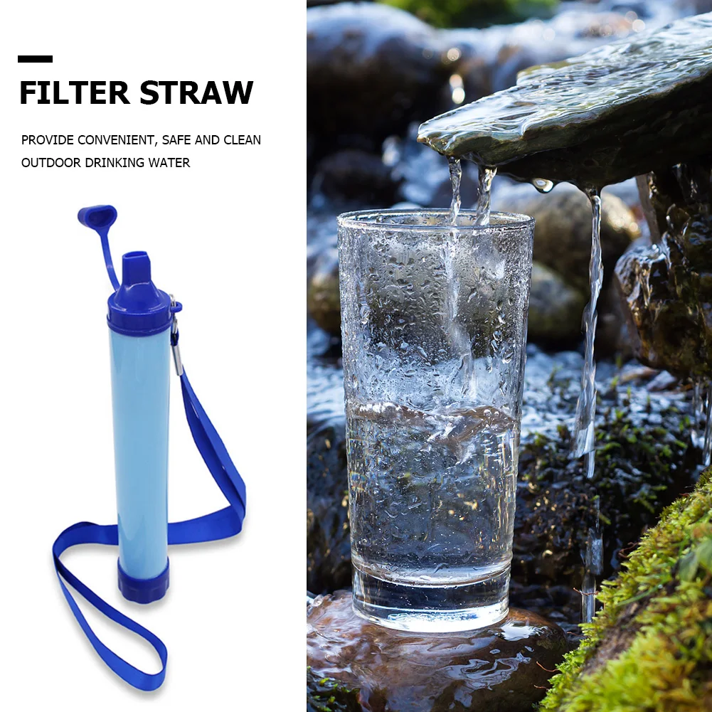 Draagbare Nood Waterfilter Rietje